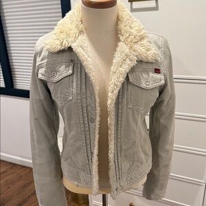 Nautica Sherpa Lined corduroy Jacket